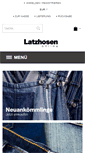 Mobile Screenshot of latzhosen-online.com